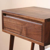 ONIJA  Wooden Bedside Table for Bedroom/Nightstand | Wooden Nightstand Lamp Table with 1 Drawer